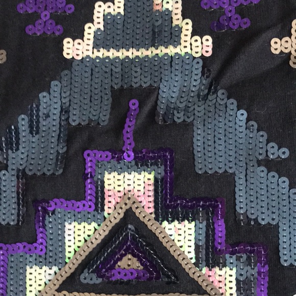 Sequin mini skirt - Picture 2 of 3